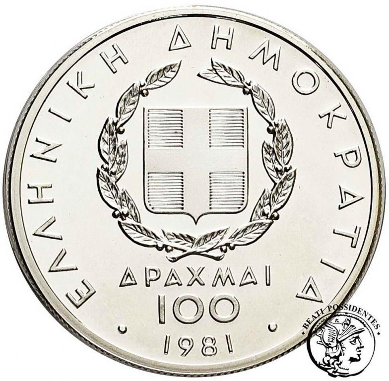 Grecja 100 Drachm 1981 st. L