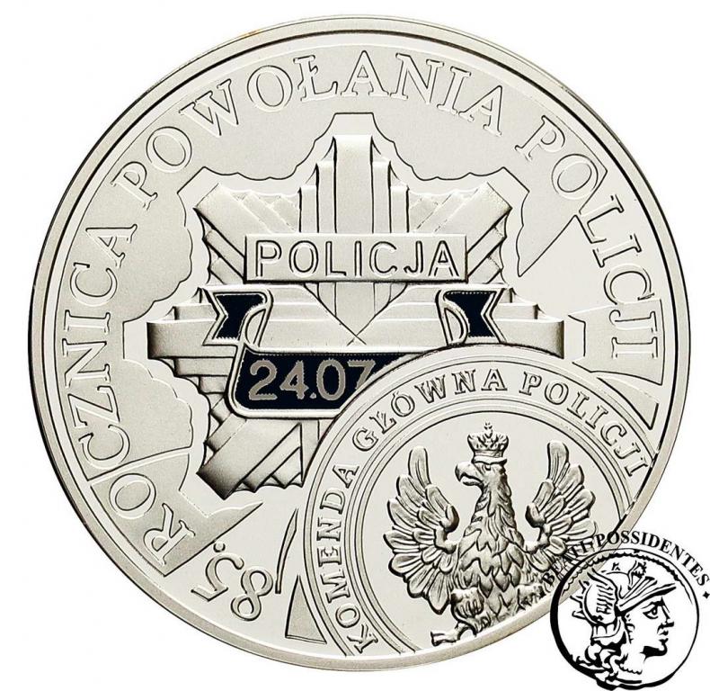 III RP 10 zł 2004 Policja st. L