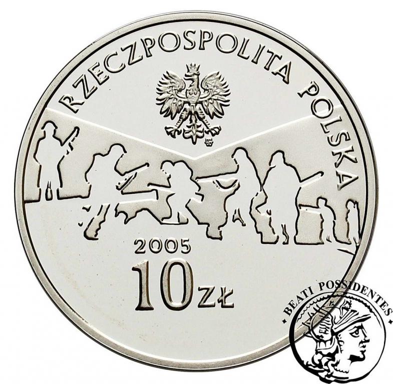 10 zł 2005 Rocznica Zakończenia II WŚ st.L/L-