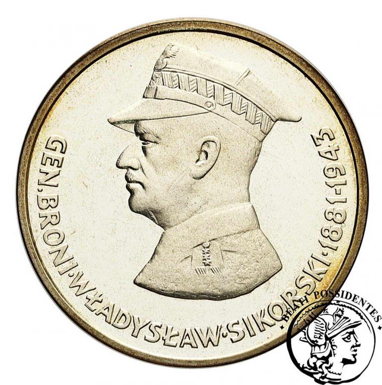 PRL 100 złotych 1981 Sikorski st. L-