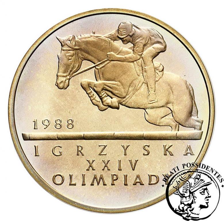 PRL 500 zł 1987 XXIV Olimpiada Seul st. L