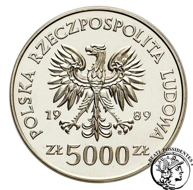 5 000 zł 1989 Toruń Mikołaj Kopernik st.L/L-