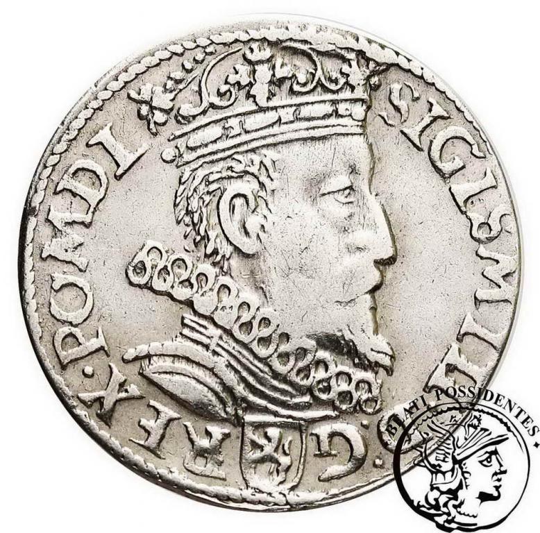 Zygmunt III Waza trojak koronny 1601 Kraków st. 3