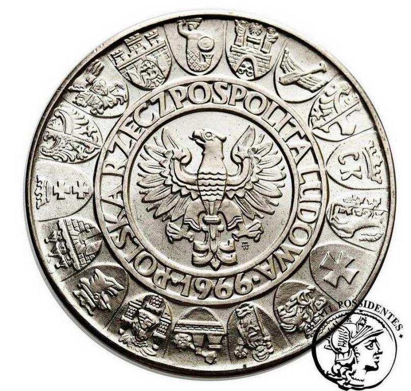 PRL 100 złoych 1966 Millenium st. 1