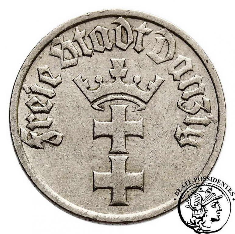 W.M. Gdańsk 1/2 Guldena 1932 st.3