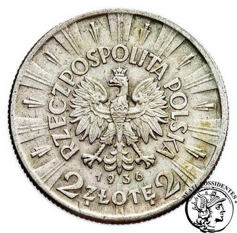 2 złote 1936 Piłsudski st.3