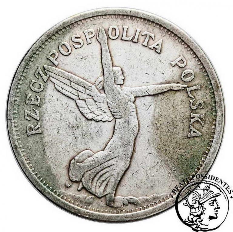 5 złotych 1928 znak mennicy st.3