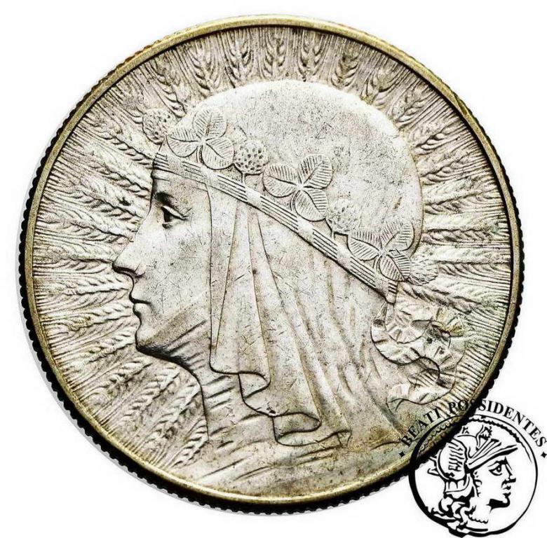 5 złotych 1933 głowa kobiety st.3
