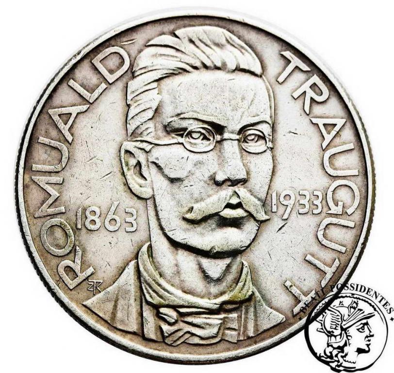 10 złotych 1933 Traugutt st.3+