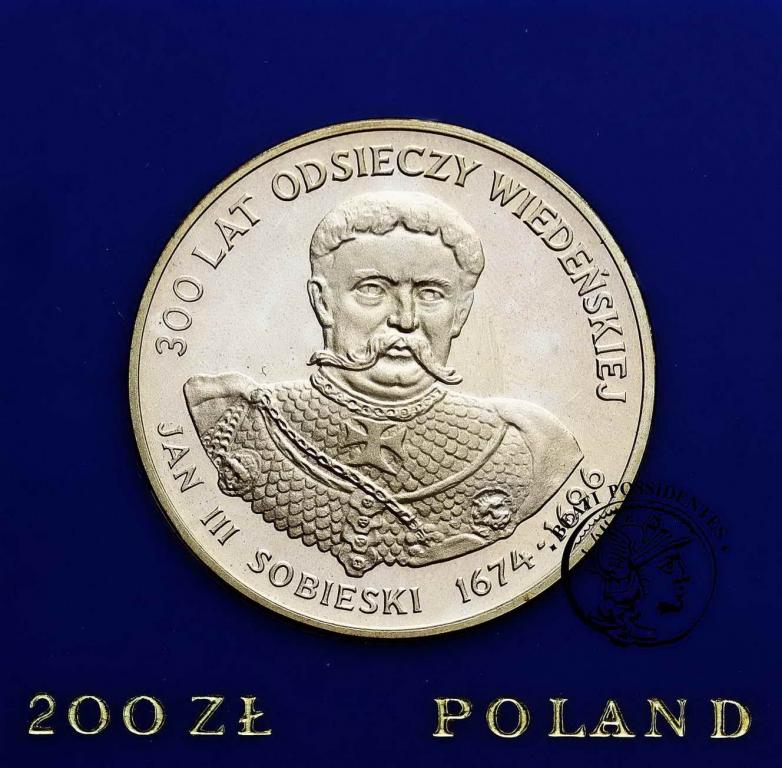 PRL 200 zł Jan III Sobieski 1983 st.L-