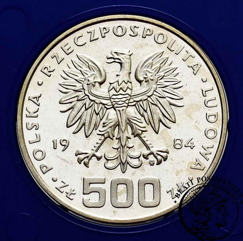 PRL 500 zł Łabędź 1984 st.L-