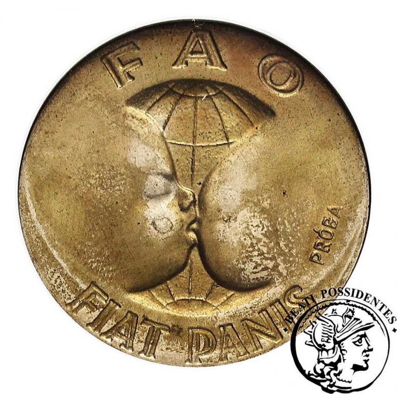 10 złotych 1971 FAO-PRÓBA CuNi GCN MS 63