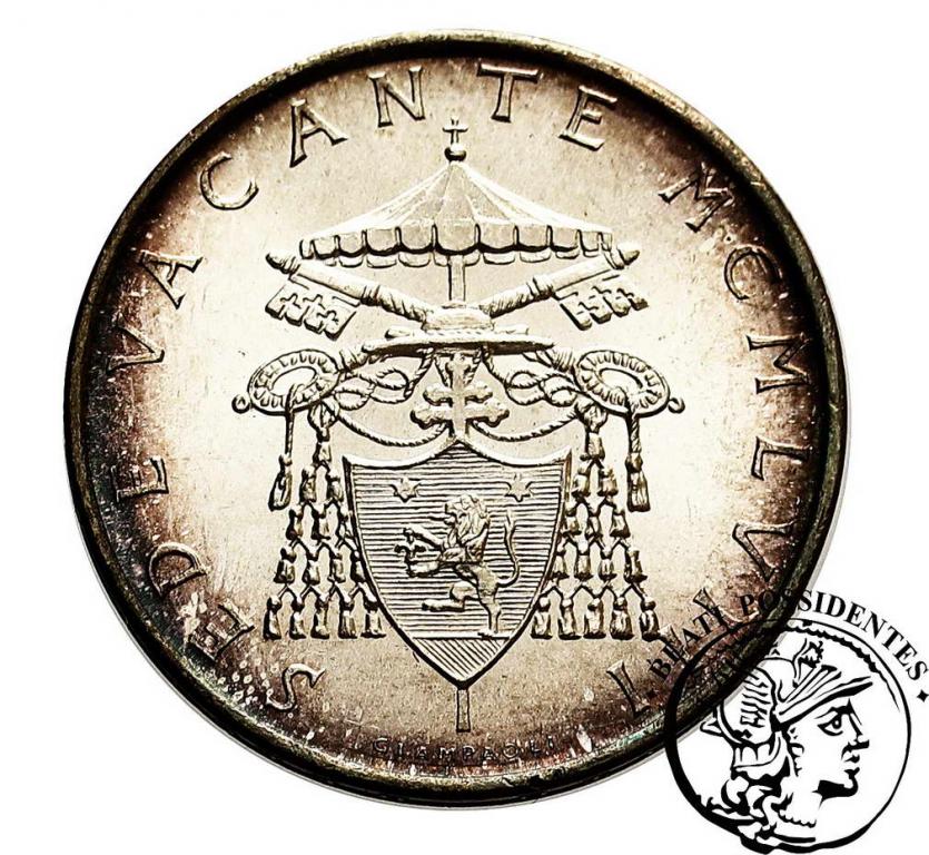 Watykan 500 Lirów 1963 sede Vacante st. 1-