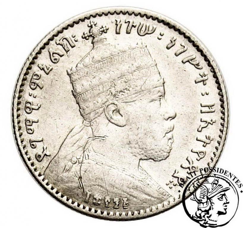 Etiopia 1/20 Birr EE 1895 = 1903 AD st. 3