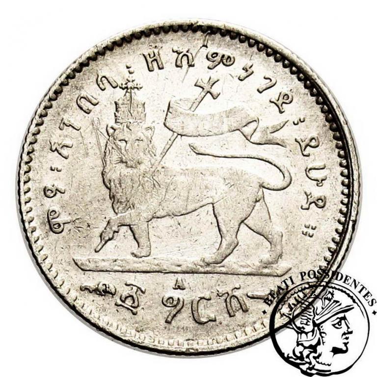 Etiopia 1/20 Birr EE 1895 = 1903 AD st. 3