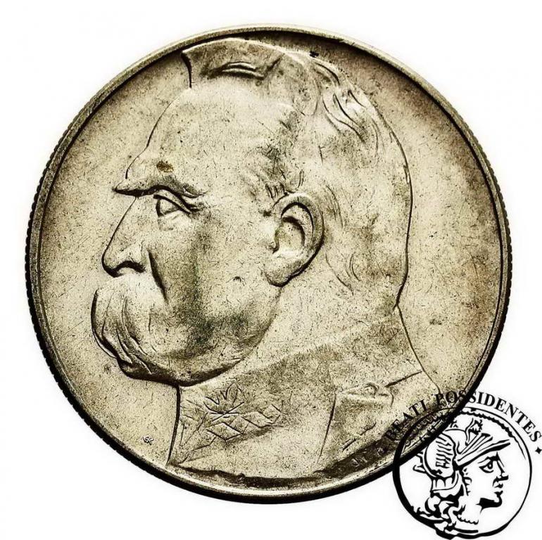 10 złotych 1938 Piłsudski st.3+