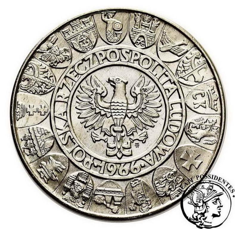 100 złotych 1966 Millenium st.1-