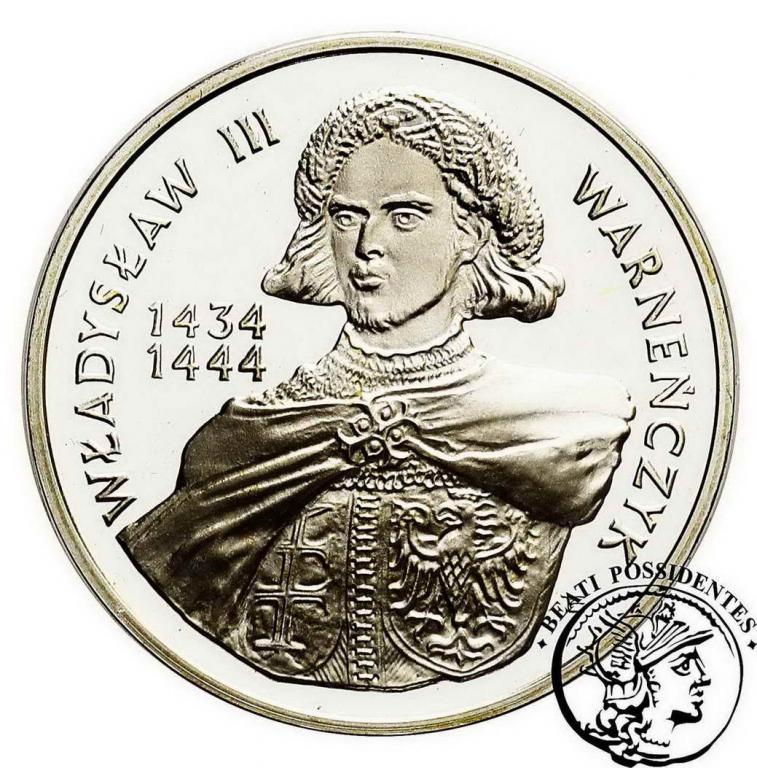 200 000 złotych 1992 Warneńczyk półpostać stL