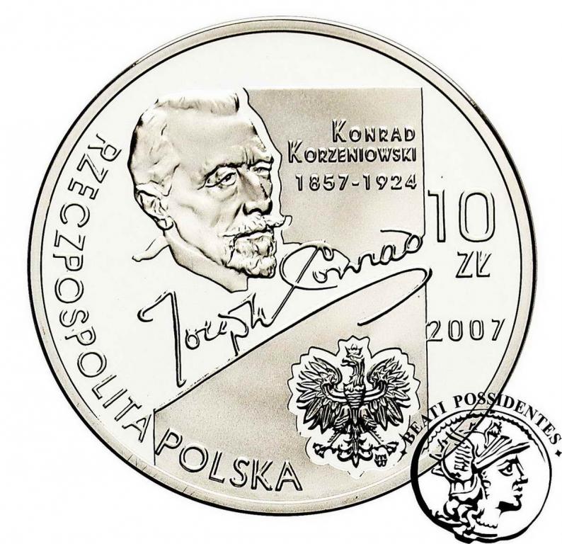 10 zł 2007 Konrad Korzeniowski st. L