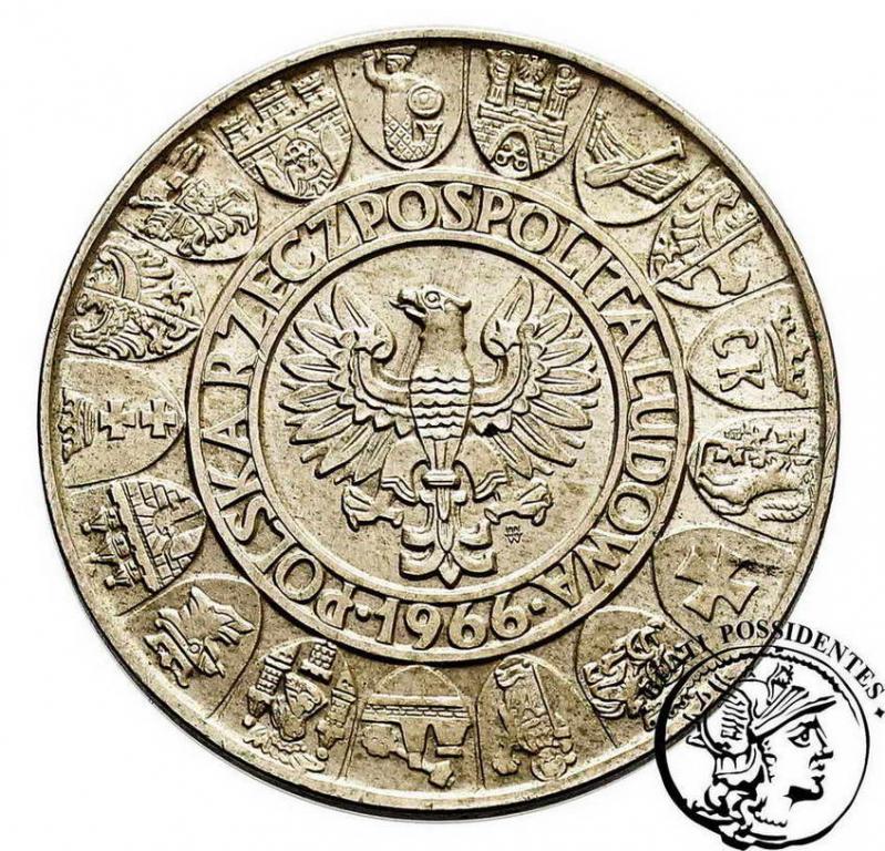 10 złotych 1966 Millenium st.2-