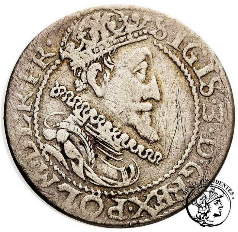 Polska Zygmunt III Waza Ort Gdańsk 1613 st.3-