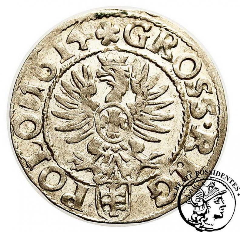 Zygmunt III Waza grosz koronny 1614 st. 2