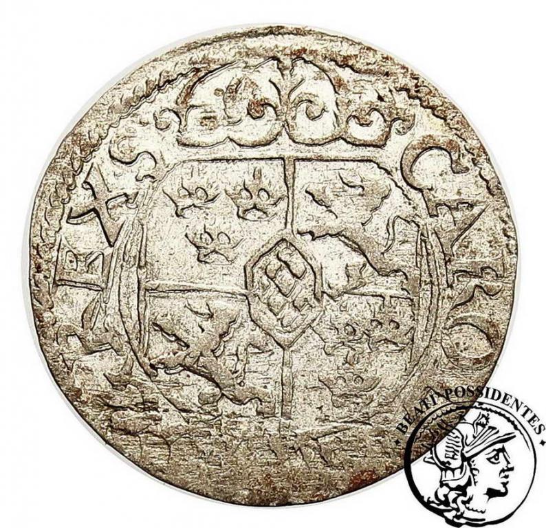 Polska Inflanty Karol IX półtorak 1669 st. 3+