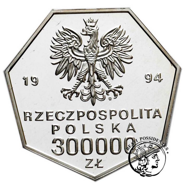 III RP 300 000 zł 1994 Odrodzenie Banku st. L-