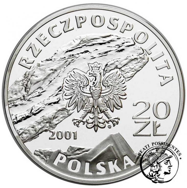 III RP 20 zł 2001 Wieliczka st. L