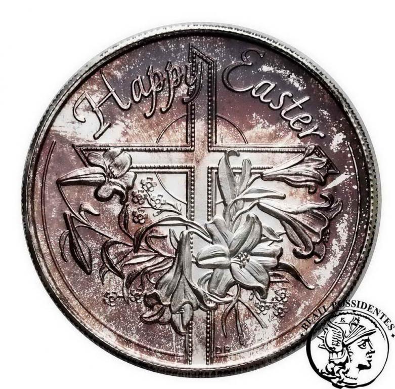 USA Wielkanoc 1996 uncja czystego srebra st.1