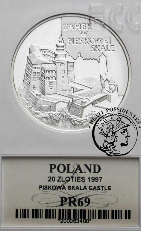 20 złotych 1997 Pieskowa Skała GCN PR 69