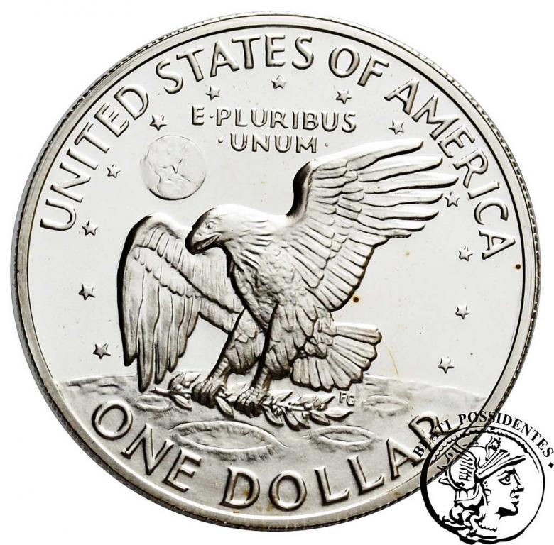 USA 1 $ dolar 1972 Liberty srebro st. L