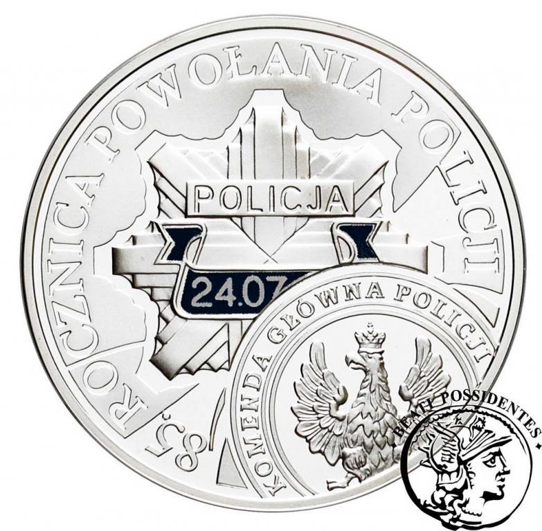 III RP 10 złotych 2004 Policja st.L