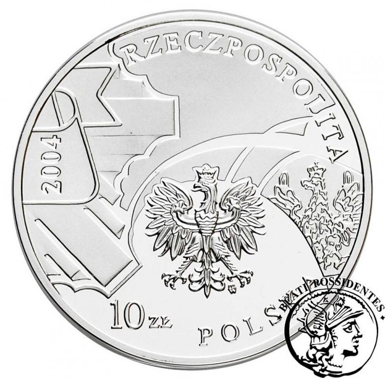 III RP 10 złotych 2004 Policja st.L