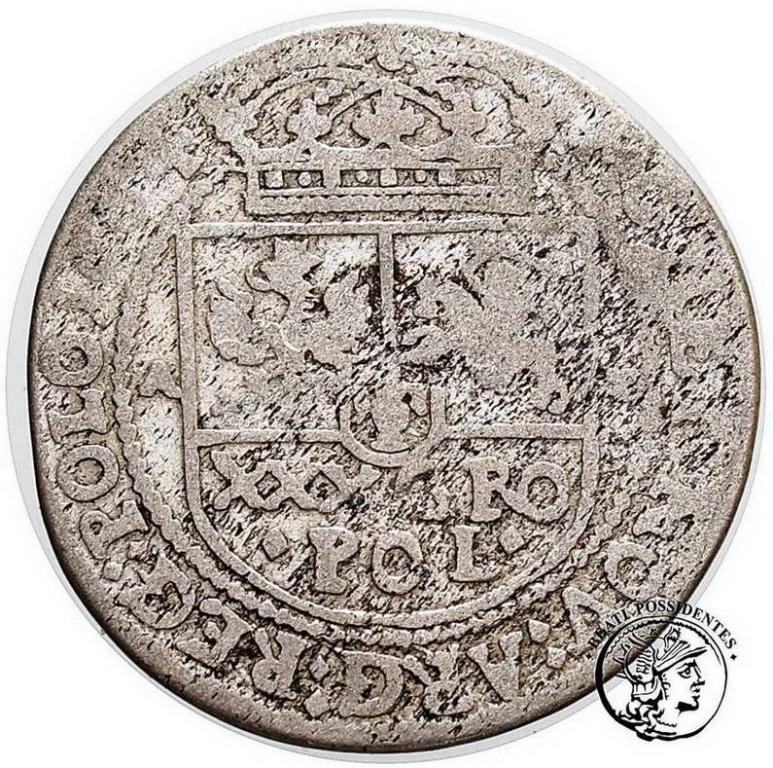 Jan Kazimierz tymf koronny 1664 st. 4