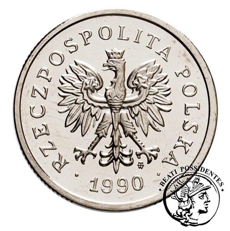 PRÓBA Nikiel 1 złoty 1990 st.L