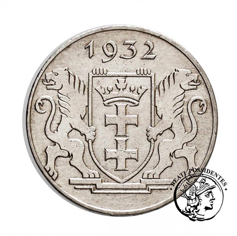Wolne Miasto Gdańsk 2 Guldeny 1932 st.3