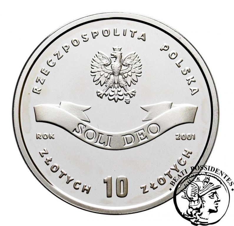 Polska III RP 10 zł 2001 Wyszyński st. L