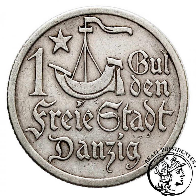 W.M. Gdańsk 1 Gulden 1923 st.3