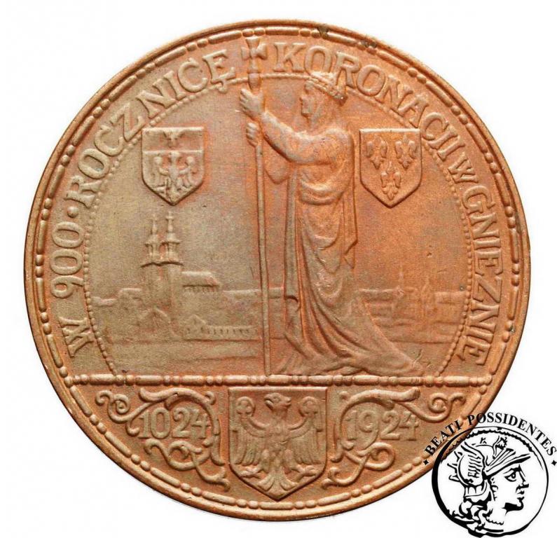 Polska Medal 1924 Bolesław Chrobry st.2+