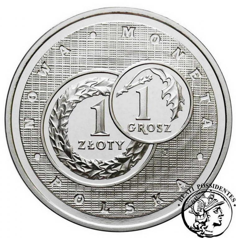 Polska Medal Złotogrosz 1999 st.L