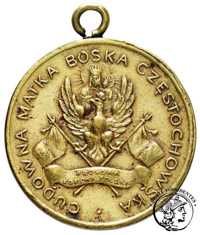 Polska żeton zaślubinowy 1925 Jasna Góra st.3
