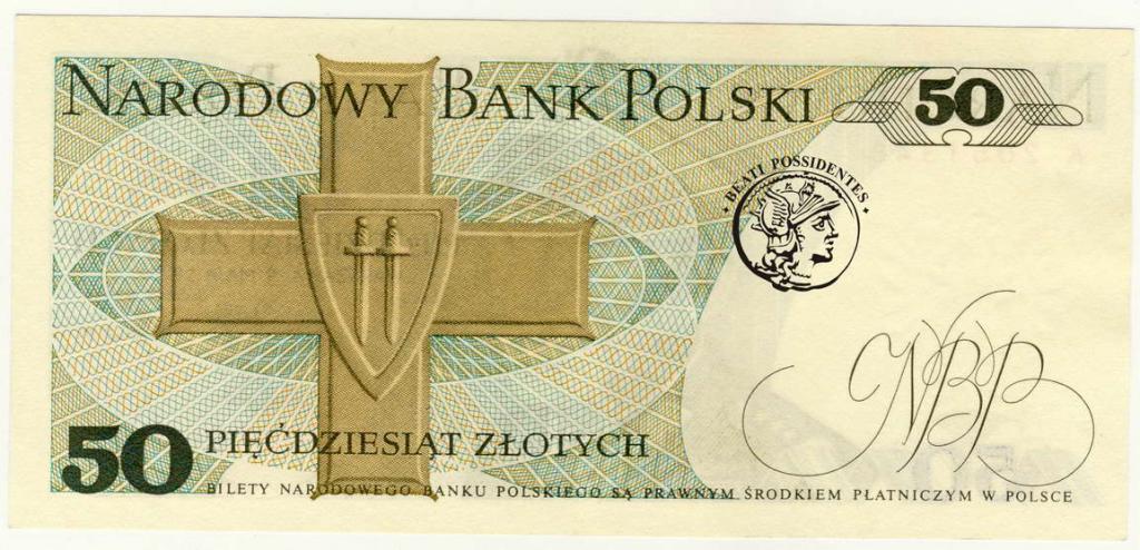 Polska 50 zlotych 1975 seria A st.1