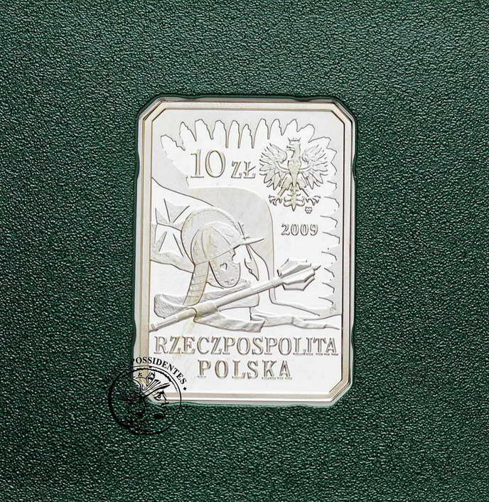 Polska III RP 10 złotych 2009 Husarz st. L-