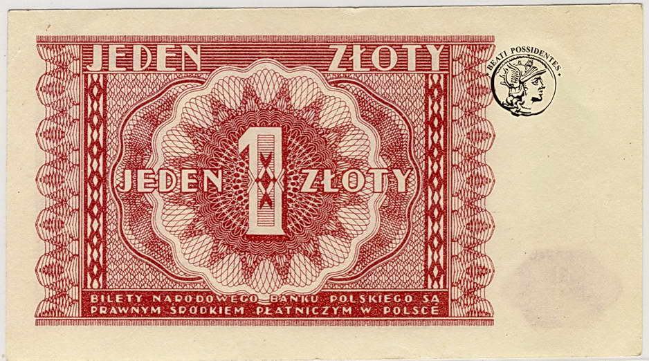 Polska 1 złoty 1946 st.1-