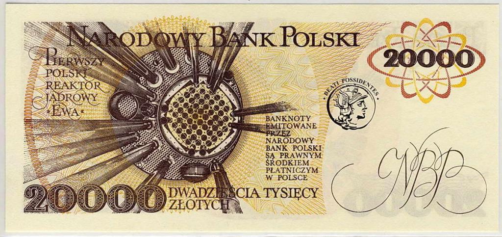 Polska 20 000 złotych 1989 seria T st.1