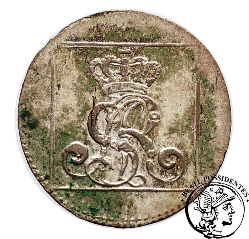 Polska St.A Poniatowski grosz srebrny 1767 FS s.3+