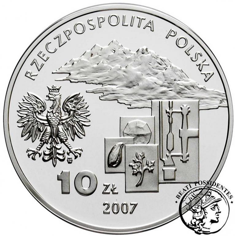 III RP 10 zlotych 2007 Ignacy Domeyko st.L