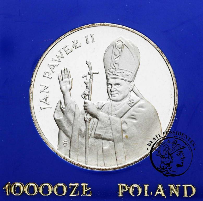 PRL 10 000 zlotych 1987 Jan Paweł II st.1
