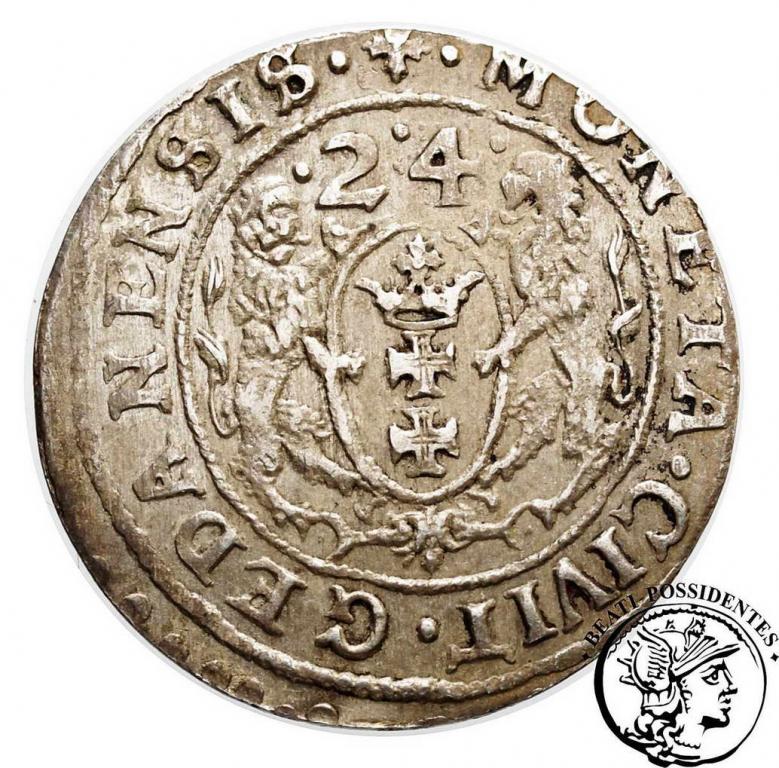 Zygmunt III Waza ort gdański 1624 st.3+